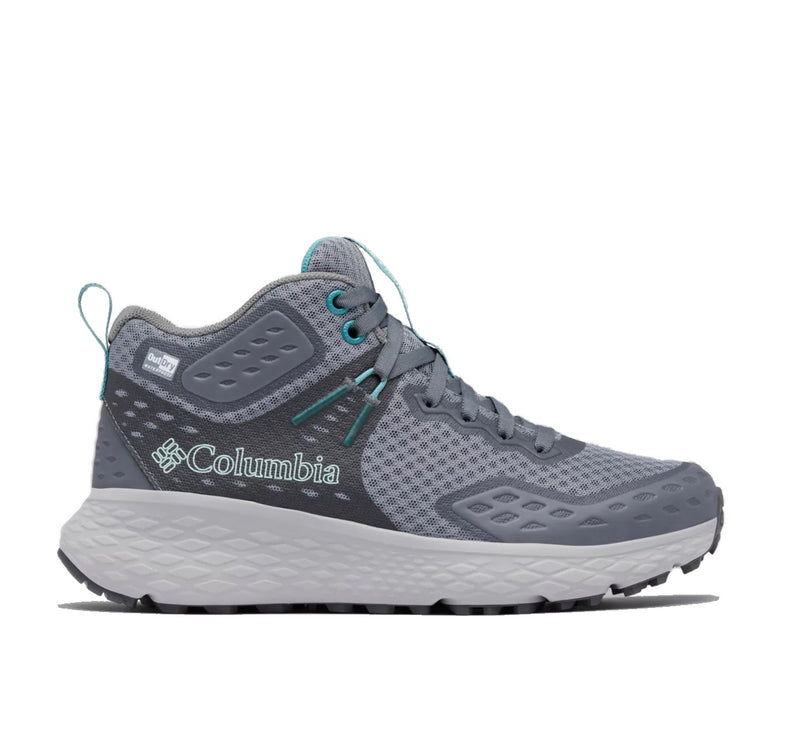 Columbia Women's Konos TRS OutDry Mid Shoe Ti Grey Steel/Teal