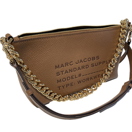 Marc Jacobs Women's Standard Supply Leather Crossbody Bag Cognac