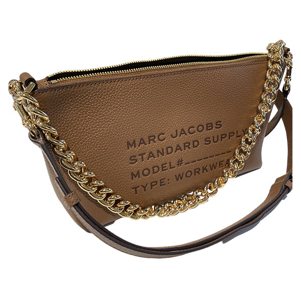 Marc Jacobs Women's Standard Supply Leather Crossbody Bag Cognac