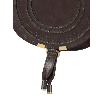 CHLOÉ Women's Small Marcie Saddle Bag Kohl Brown
