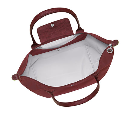 Longchamp Women's Le Pliage Green L Tote Bag Pomegranate