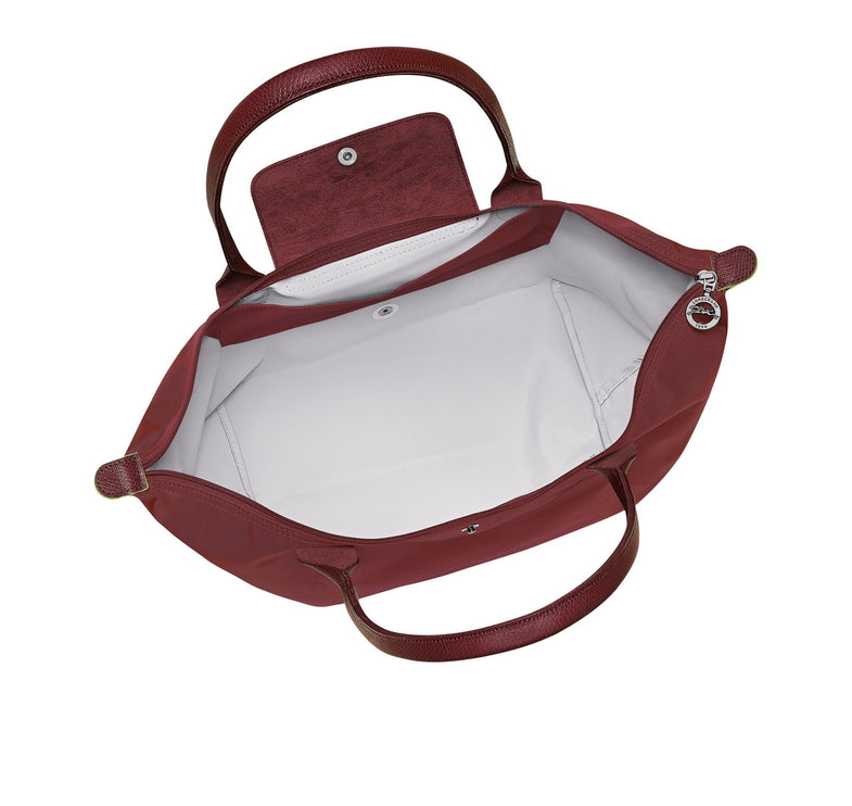 Longchamp Women's Le Pliage Green L Tote Bag Pomegranate