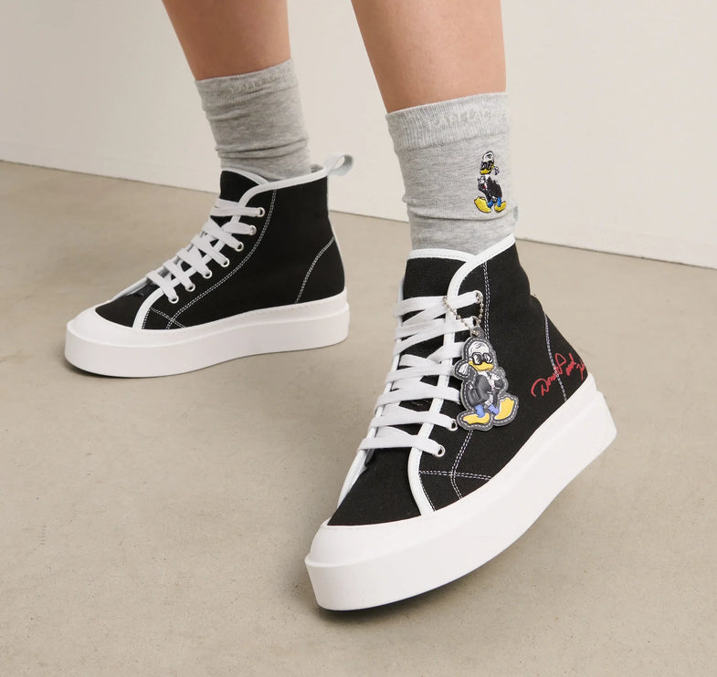 Disney x KARL LAGERFELD Women's Maxi IV Sneakers Black