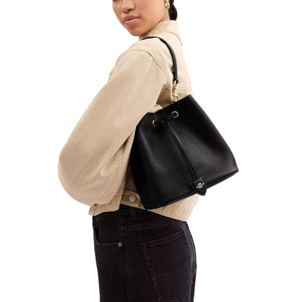 Coach Women's Rowan Bucket Bag Gold/Black