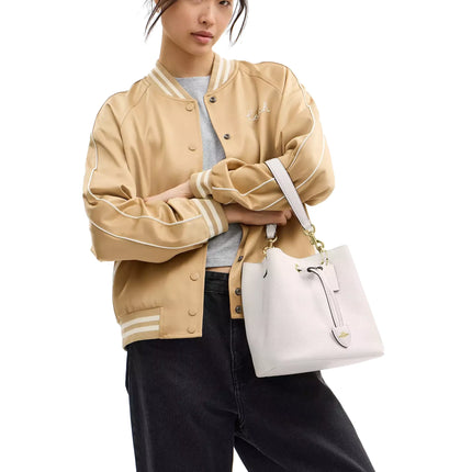 Coach Women's Rowan Bucket Bag Gold/Chalk