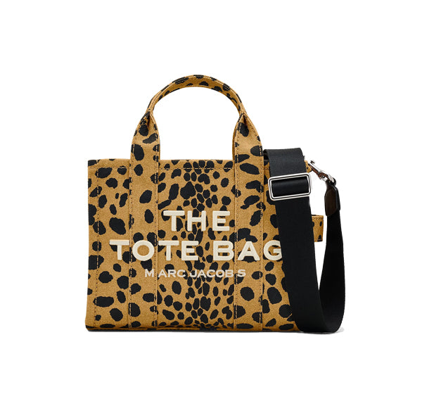 Marc Jacobs Women's The Cheetah Canvas Small Tote Bag Animal Print