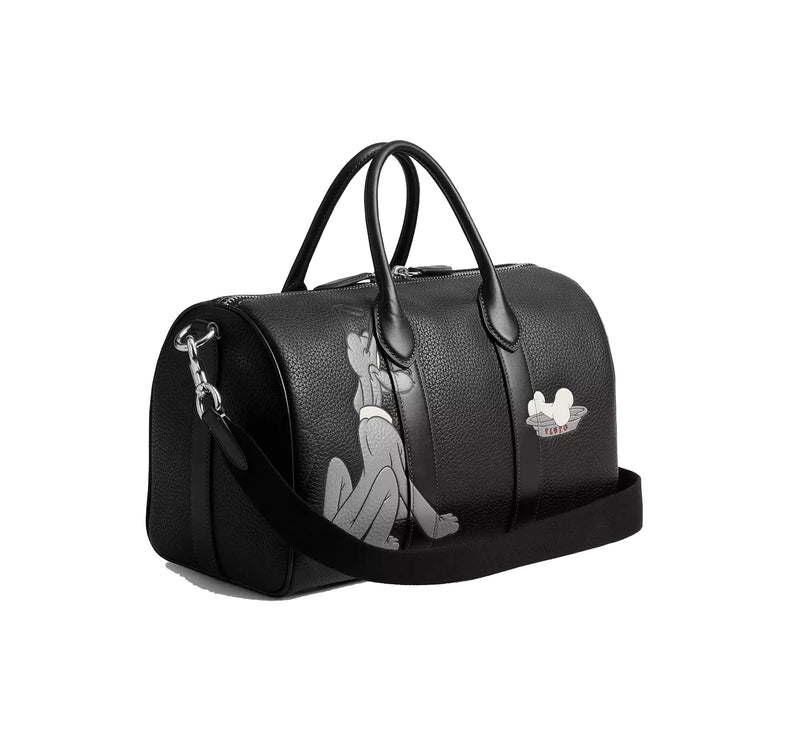 Coach Unisex Disney X Coach Compass Bag 35 With Pluto Black