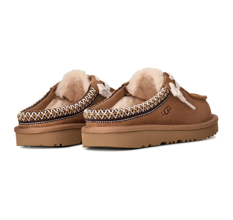 UGG Big Kids' Tasman Mule Chestnut