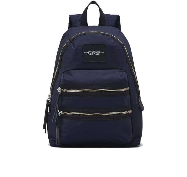 Marc Jacobs Women's The Biker Nylon Large Backpack Midnight Blue