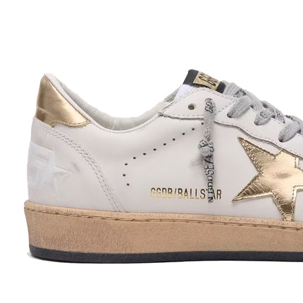 Golden Goose Women's Ball Star Sneakers White Gold Star