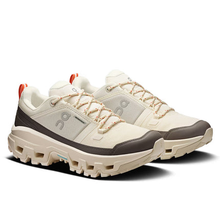 ON Men's Cloudrock Low Waterproof Ivory