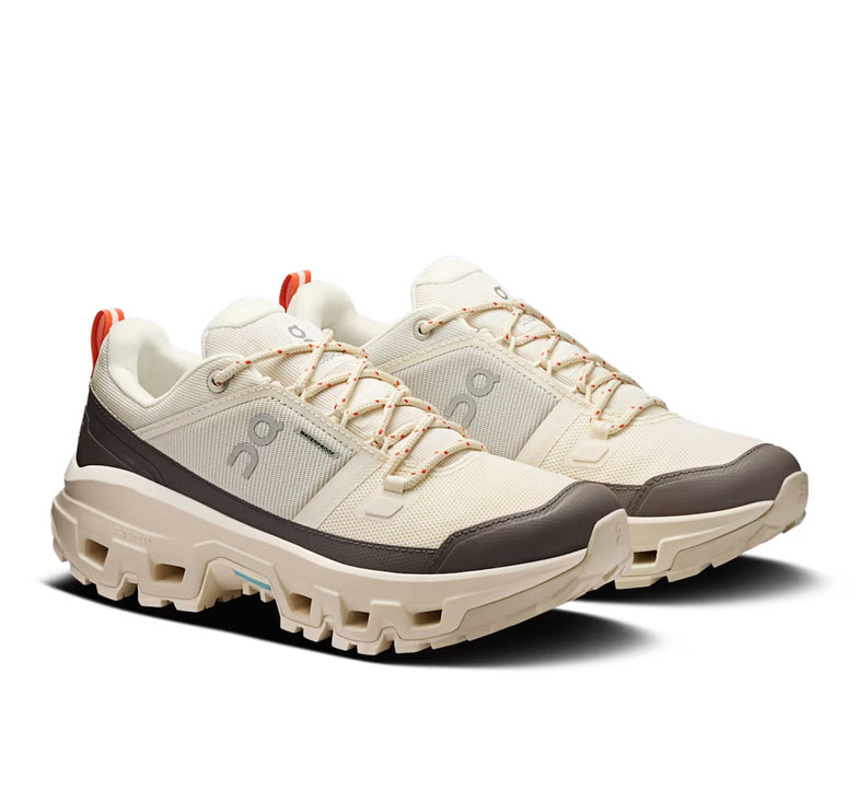 ON Men's Cloudrock Low Waterproof Ivory