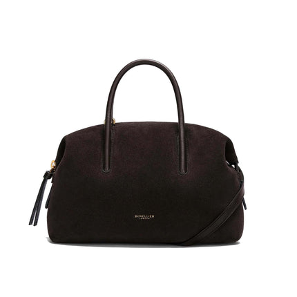 DeMellier London Women's The Small Stockholm Dark Chocolate Suede