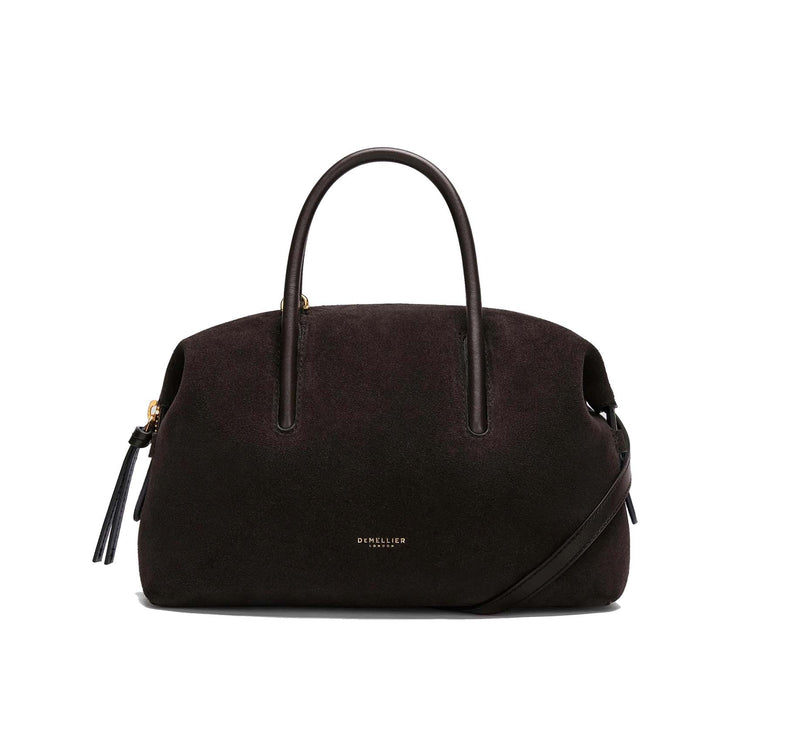 DeMellier London Women's The Small Stockholm Dark Chocolate Suede