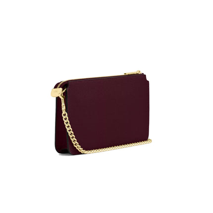 Coach Women's Poppy Crossbody Bag Gold/Dark Wine