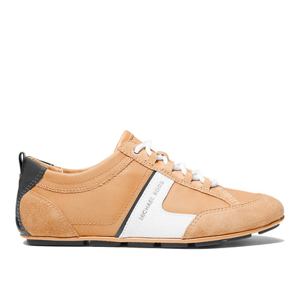 Michael Kors Women's Keely Leather Trainer Peanut