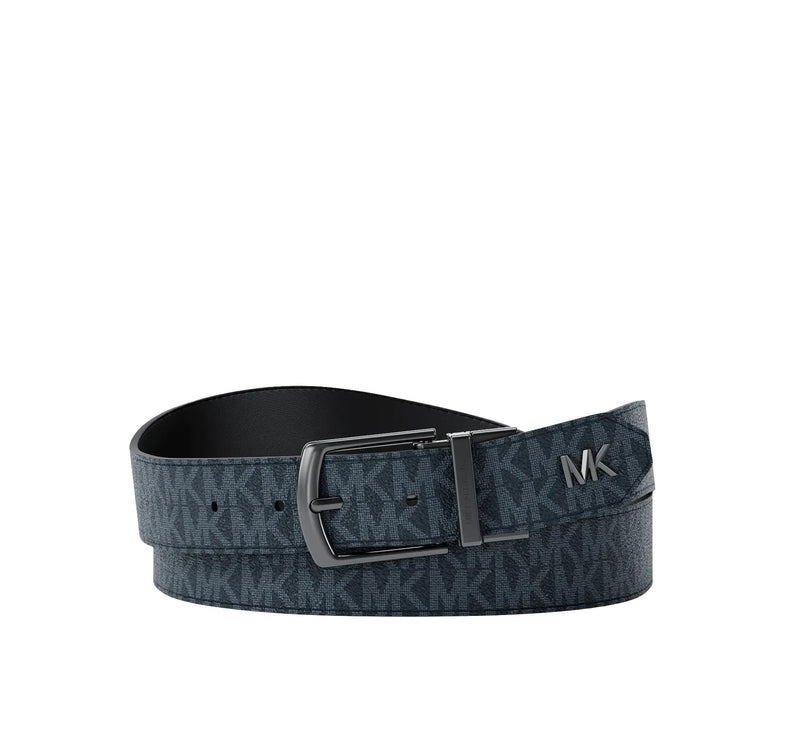 Michael Kors Unisex Cut To Size Reversible Belt Admiral/Pale Blue