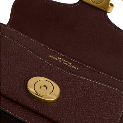 Coach Women's Tabby Chain Crossbody Bag 19 Brass/Maple