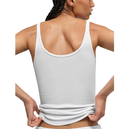 alo Women's Ribbed Prosper Tank White