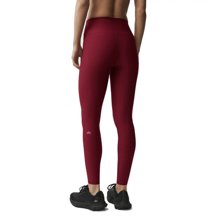 alo Women's 7/8 High-Waist Airlift Legging Summer Romance Red
