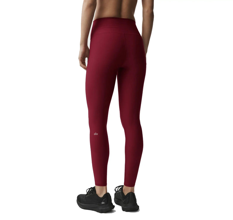 alo Women's 7/8 High-Waist Airlift Legging Summer Romance Red