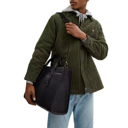 Coach Unisex Wesley Tote Black