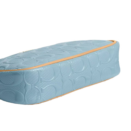 Coach Women's Nolita 19 In Signature Leather With Charms Gold/Light Blue