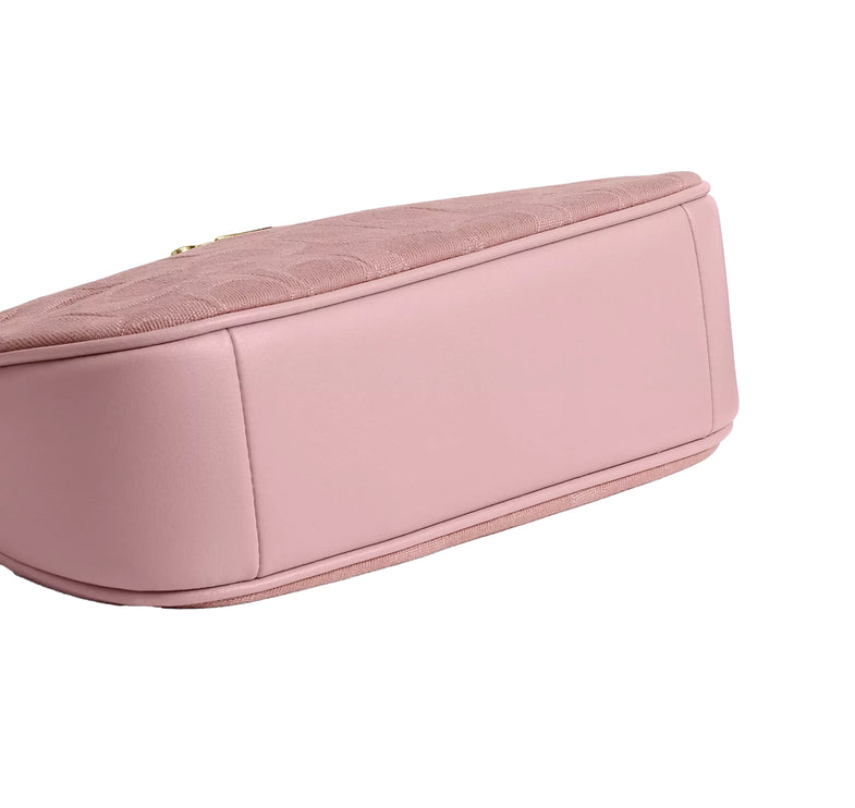 Coach Women's Teri Mini Crossbody Bag In Signature Denim Gold/Light Pink