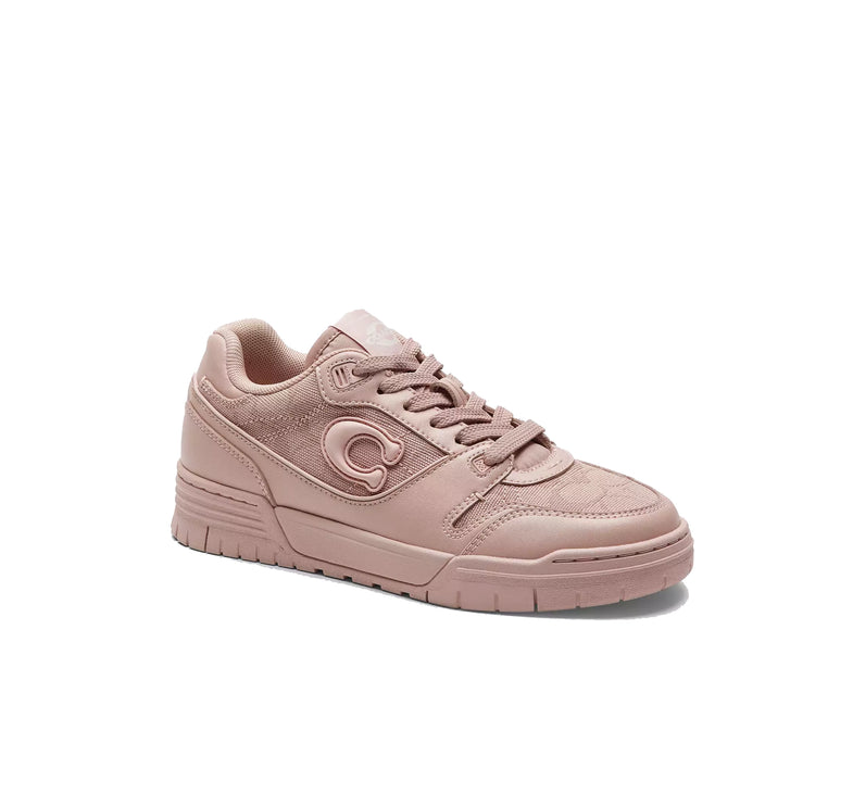 Coach Women's Soho Sneaker With Signature Jacquard Canvas Carnation