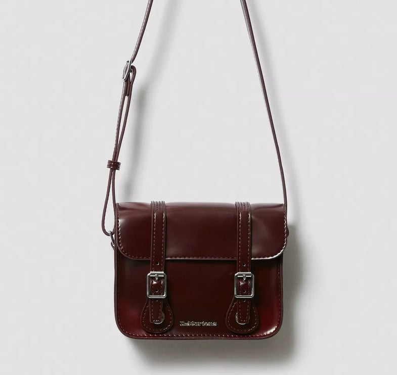 Dr. Martens 7 Inch Vegan Crossbody Bag Cherry Red