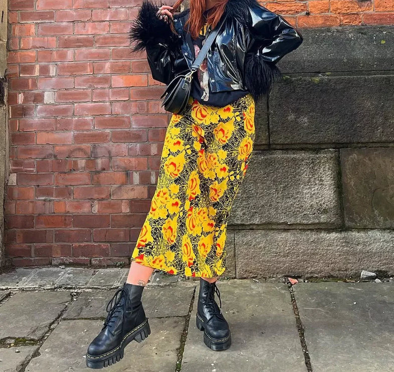 Dr. Martens Unisex Audrick Nappa Leather Lux Platform Ankle Boots Black