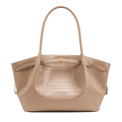 JW PEI Women's Hana Large Tote Bag - Elephant Grey Croc