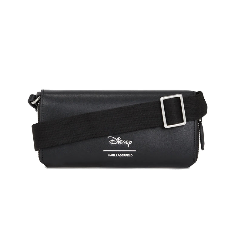 Disney x KARL LAGERFELD Women's Crossbody Wallet Black