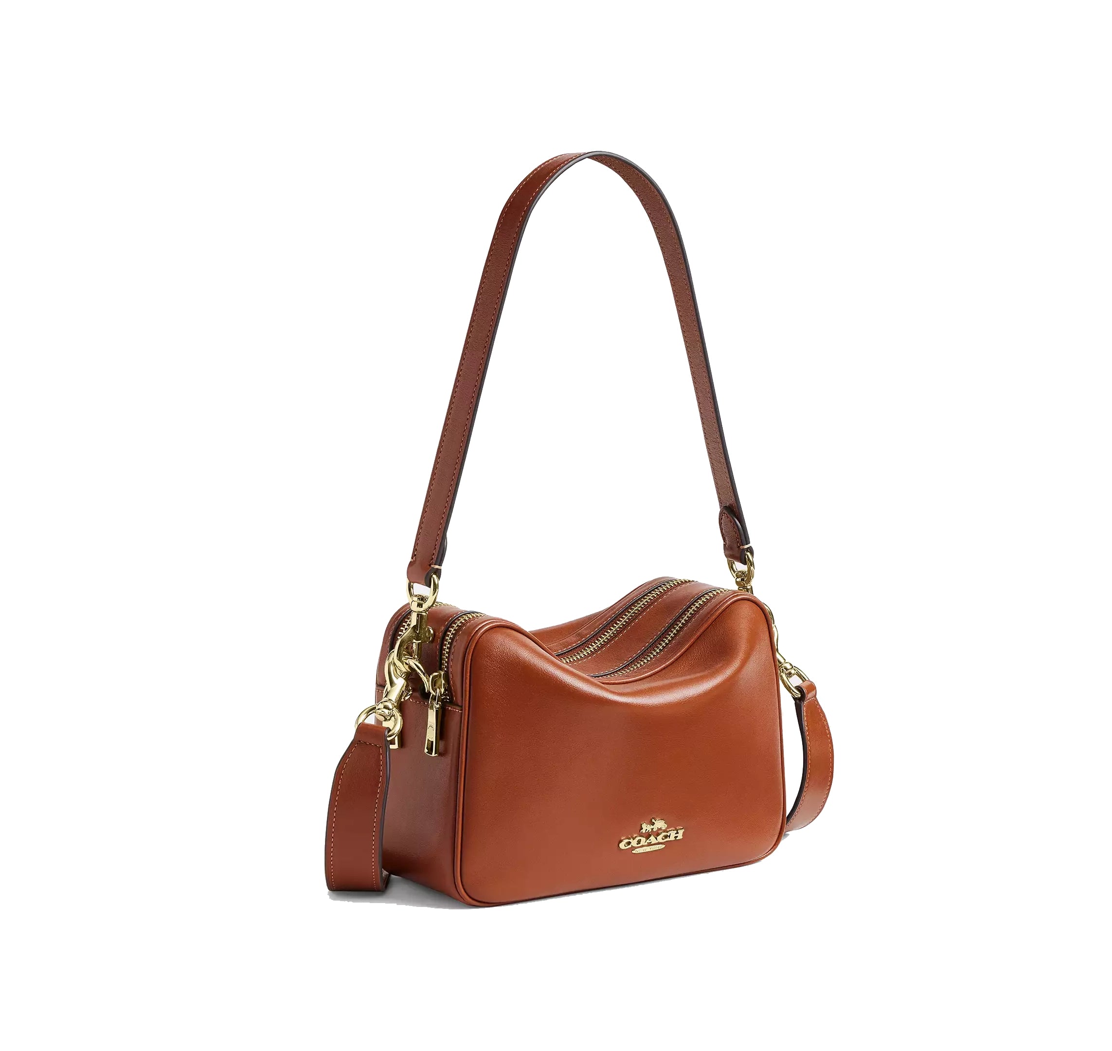 Coach Women's Carey Crossbody Bag Gold/Cinnamon – hepsikanadadan