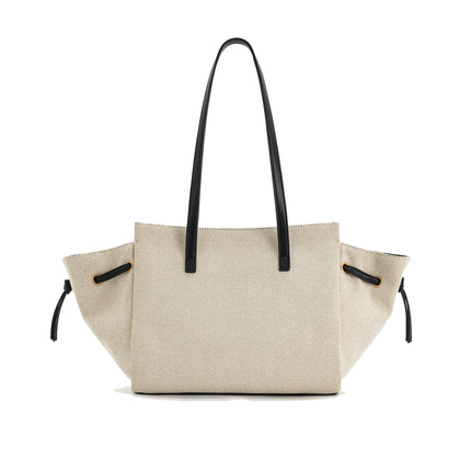 JW PEI Women's Linda Tote Bag Black Canvas