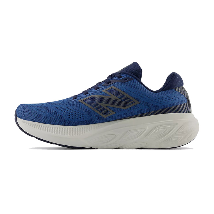 New Balance Men's Fresh Foam X 880v15 Sea Stone with NB Navy and Marmalade M880I15