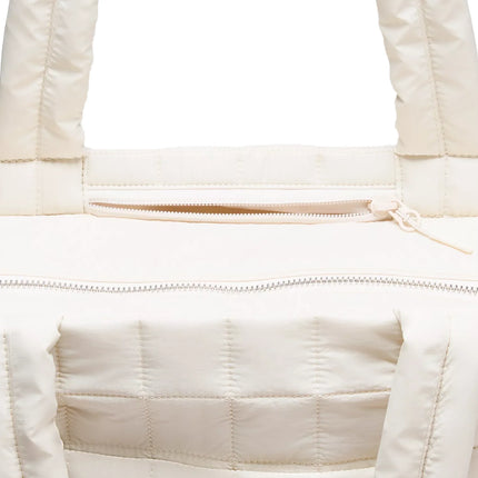 lululemon Women's Quilted Grid Tote Bag 12L Light Ivory