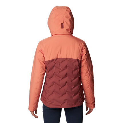 Columbia Women's Grand Trek II Down Jacket Beetroot/Faded Peach