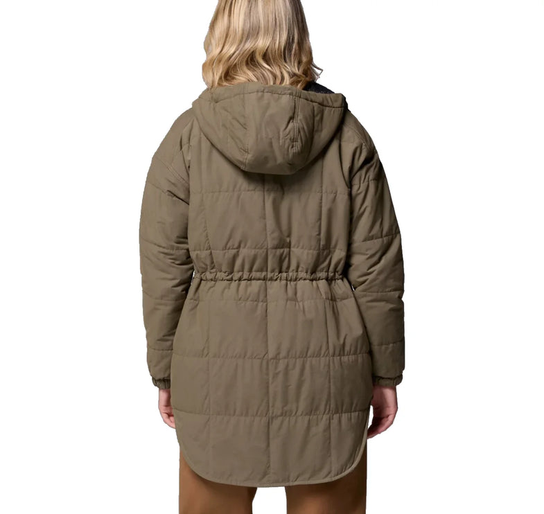 Columbia Women's Chatfield Hill II Novelty Jacket Stone Green/Chalk Omblur Tonal