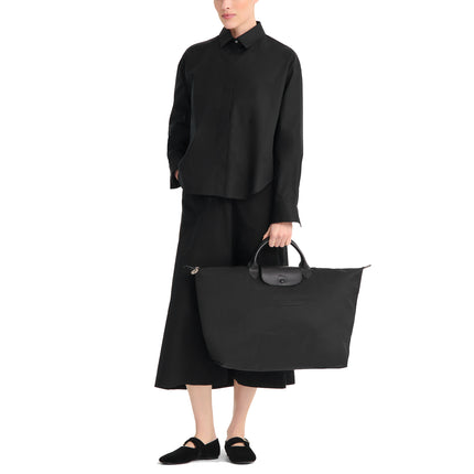 Longchamp Women's Le Pliage One L Travel Bag Black