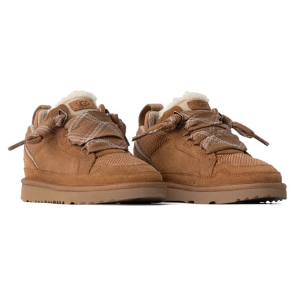 UGG Lowmel çocuk sneaker, kahverengi (chestnut) süet
