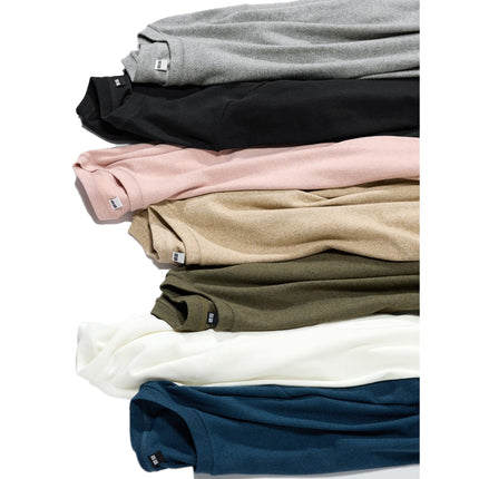 Uniqlo Women's Soft Knitted Fleece Crew Neck T-Shirt 32 Beige