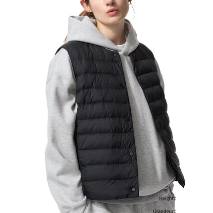 Uniqlo Women's Pufftech Compact Vest 09 Black
