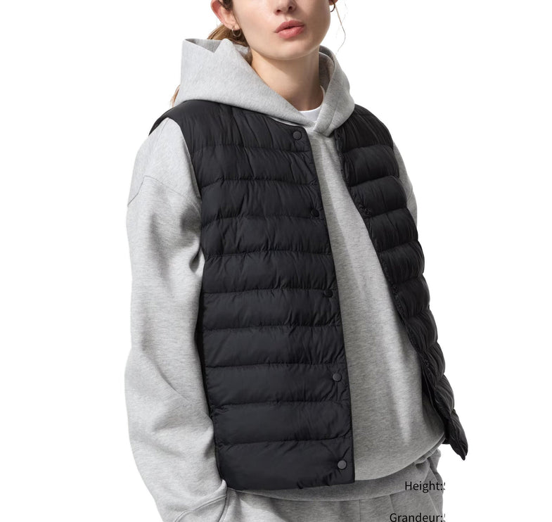 Uniqlo Women's Pufftech Compact Vest 09 Black