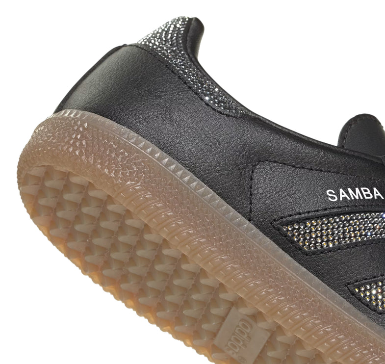 Adidas Big Kid's Samba OG Core Black/Silver Metallic KK1974