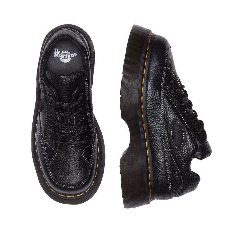 Dr. Martens Women's Buzz 5 Eye Milled Nappa Leather Shoes Black