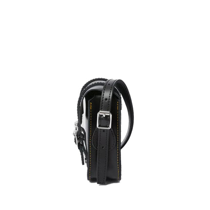 Dr. Martens 7 Inch Leather Crossbody Bag Black