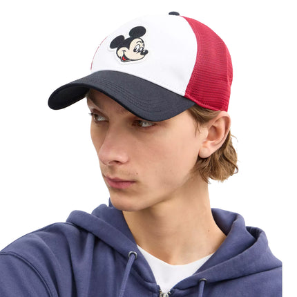 Coach Unisex Disney X Coach Trucker Hat With Mickey Mouse Chalk Multi