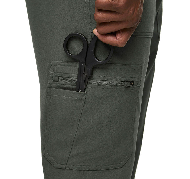 FIGS Men's Cairo Cargo Scrub Pants Moss