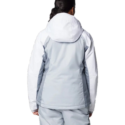 Columbia Women's Snowy Summit Insulated Jacket Cirrus Grey/Tradewinds Grey/White Dbby